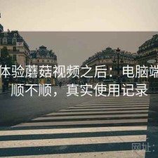 实际体验蘑菇视频之后：电脑端用着顺不顺，真实使用记录