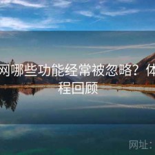 黑料网哪些功能经常被忽略？体验过程回顾