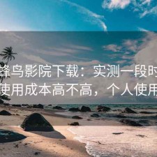 聊聊蜂鸟影院下载：实测一段时间后发现使用成本高不高，个人使用笔记