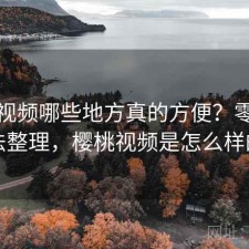 樱桃视频哪些地方真的方便？零碎想法整理，樱桃视频是怎么样的