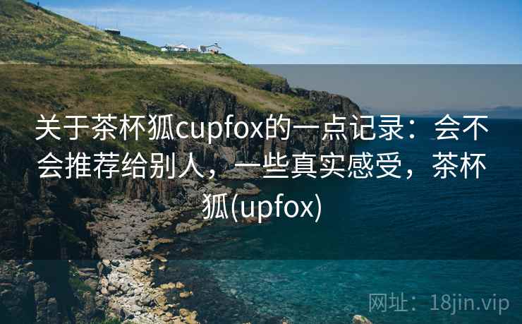 关于茶杯狐cupfox的一点记录：会不会推荐给别人，一些真实感受，茶杯狐(upfox)  第2张