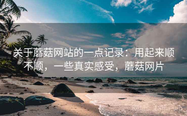 关于蘑菇网站的一点记录：用起来顺不顺，一些真实感受，蘑菇网片  第2张